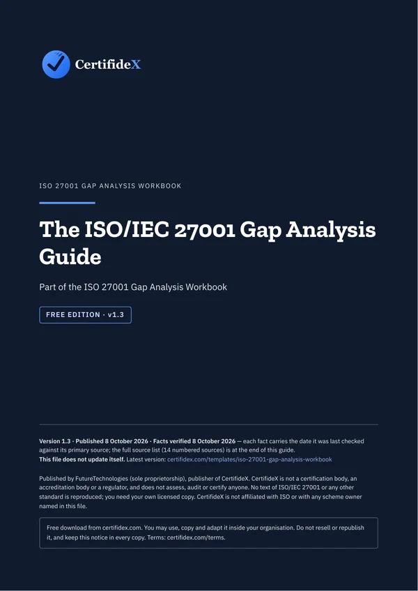 The ISO/IEC 27001 Gap Analysis Guide